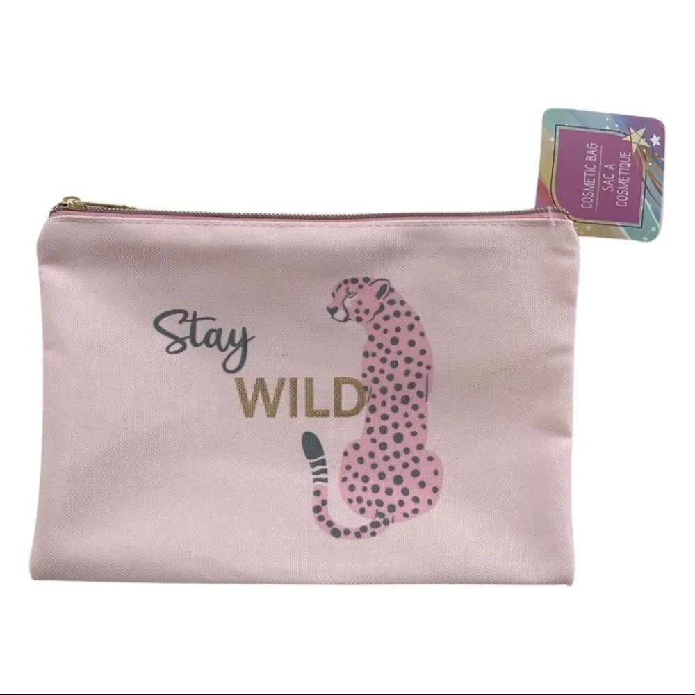 Stay Wild Makeup Bag